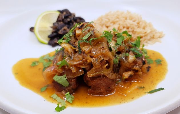 Joues de porc à la cubaine