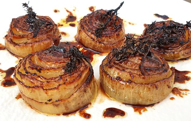 Oignons caramélisés à la raisinée