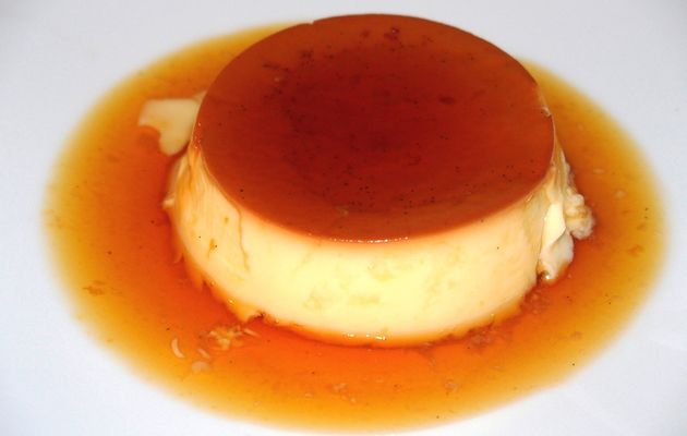 Crème renversée au caramel