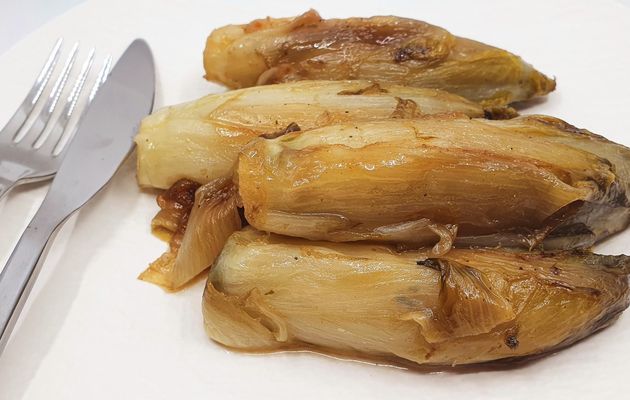 Endives braisées à ma façon