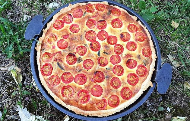 Quiche aux légumes d'été