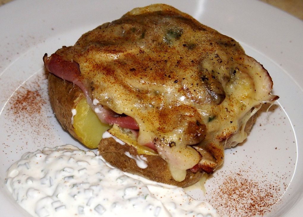 Duo de pommes de terre au four