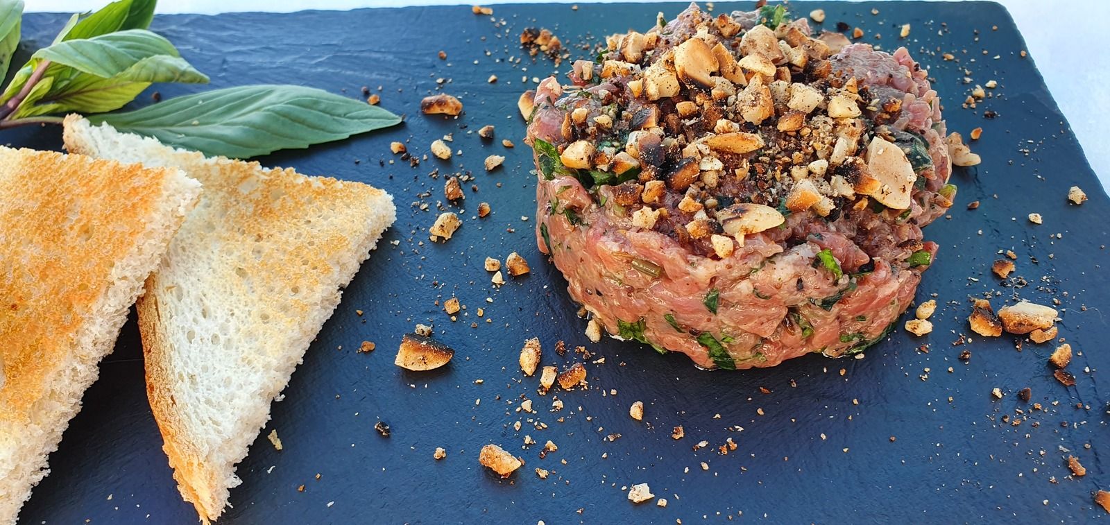 Tartare de boeuf à la thaïlandaise