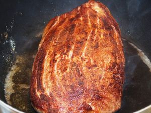 Rôti de boeuf braisé à ma façon