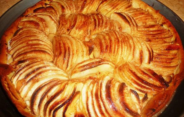 Tarte fine aux pommes