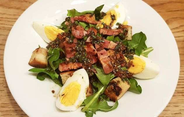 Salade de dent-de-lion