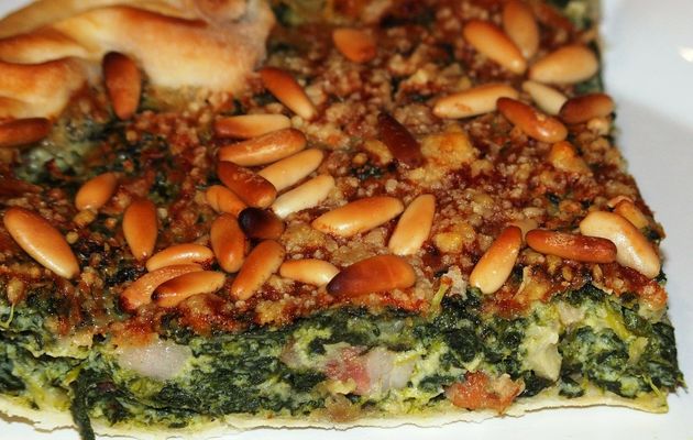 Tarte aux épinards et ricotta