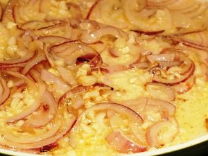 Salade tiède aux aubergines