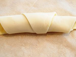 Croissants au jambon