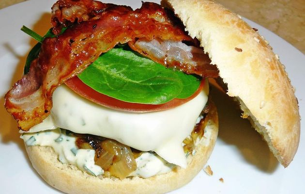 Hamburgers "tout maison"