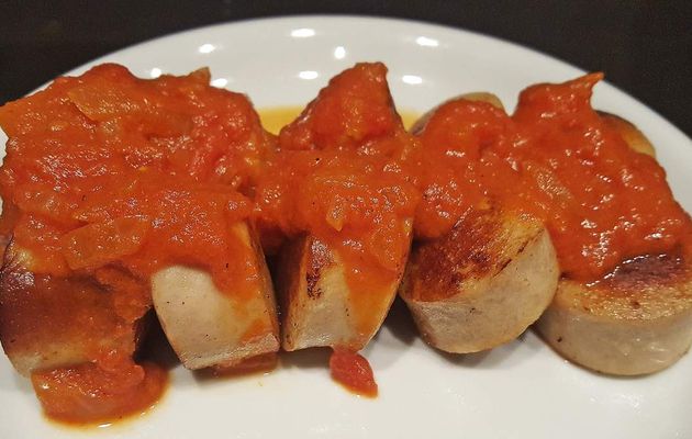 Currywurst - Saucisse à la tomate et curry
