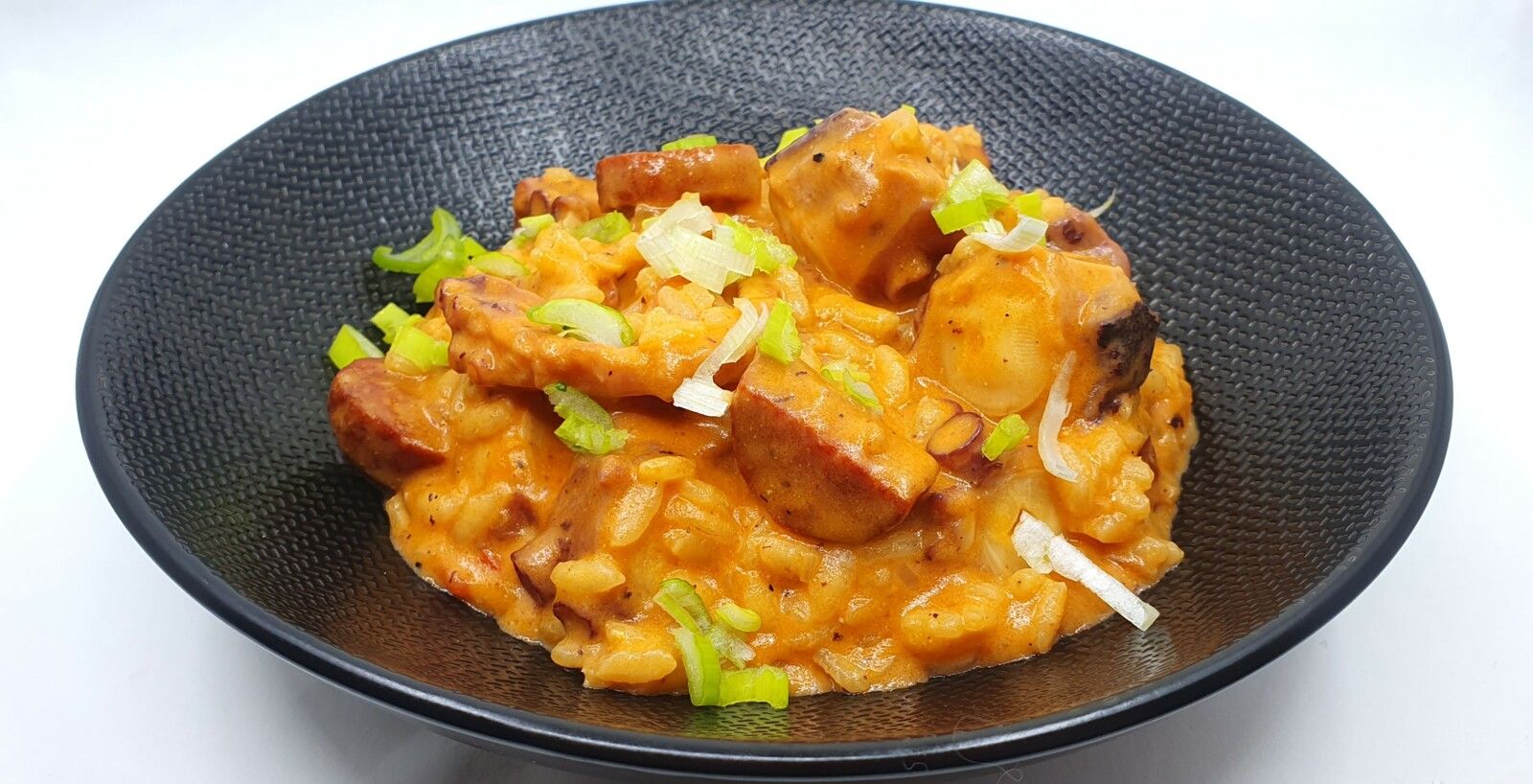 Risotto au poulpe et chorizo