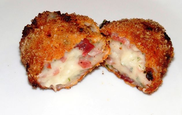 Croquetas au jambon cru de Serrano