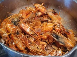 Morilles farcies en makis