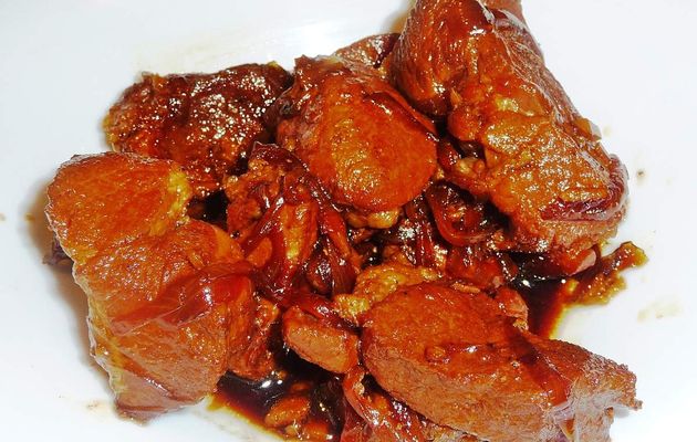 Porc au gingembre caramélisé