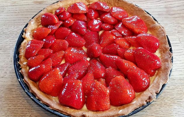 Tarte aux fraises