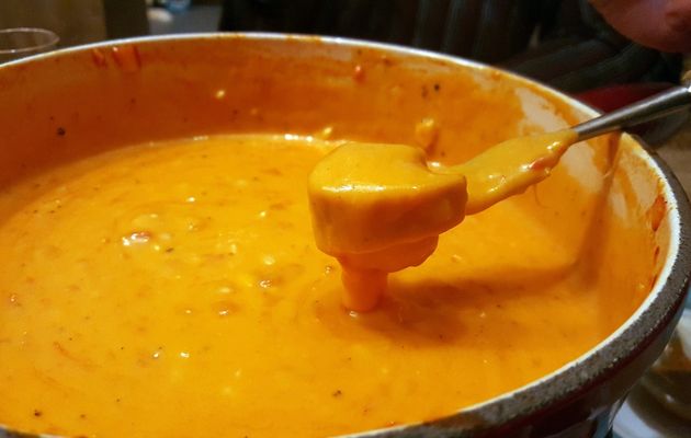 Fondue à la tomate