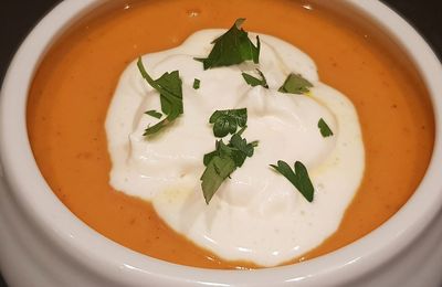 Velouté de potimarron aux épices