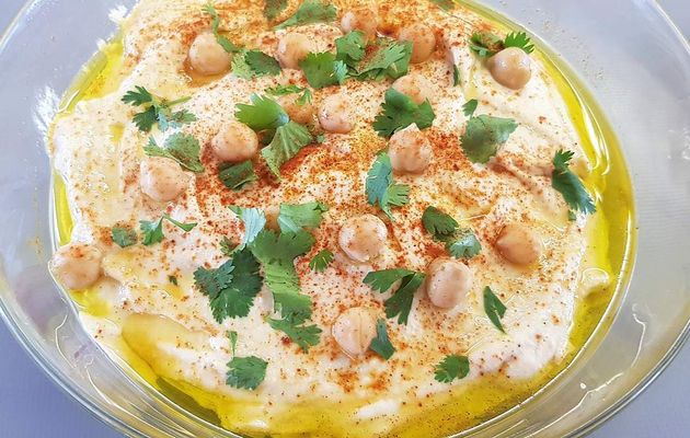 "Hommos", purée de pois chiches libanaise