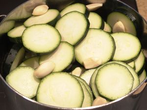 Gratin de courgettes à la mode du chef
