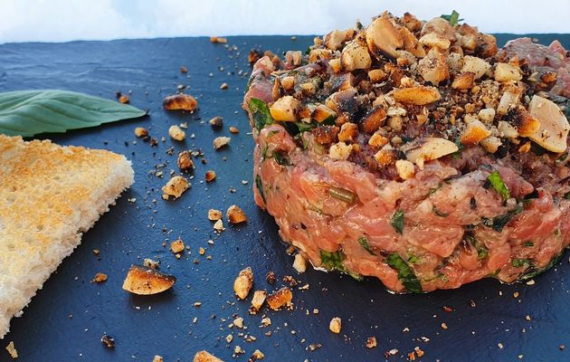 Tartare de boeuf à la thaïlandaise