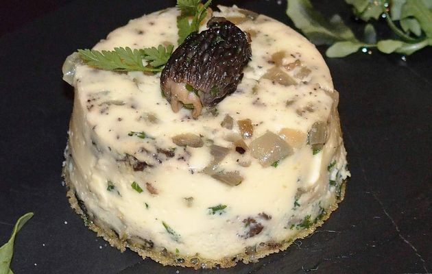 Flan aux morilles